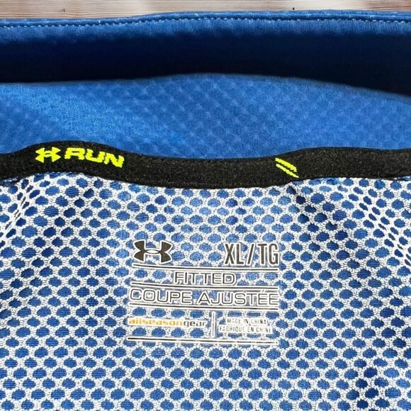 Under Armour Blue Running Top Size XL - Picture 3 of 7